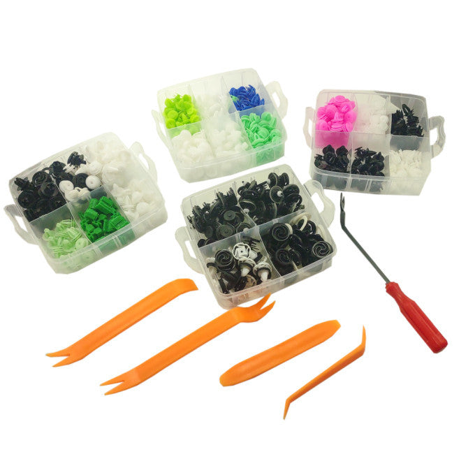 Set 470 buc cleme din plastic + 5 unelte Carguard - SCA003
