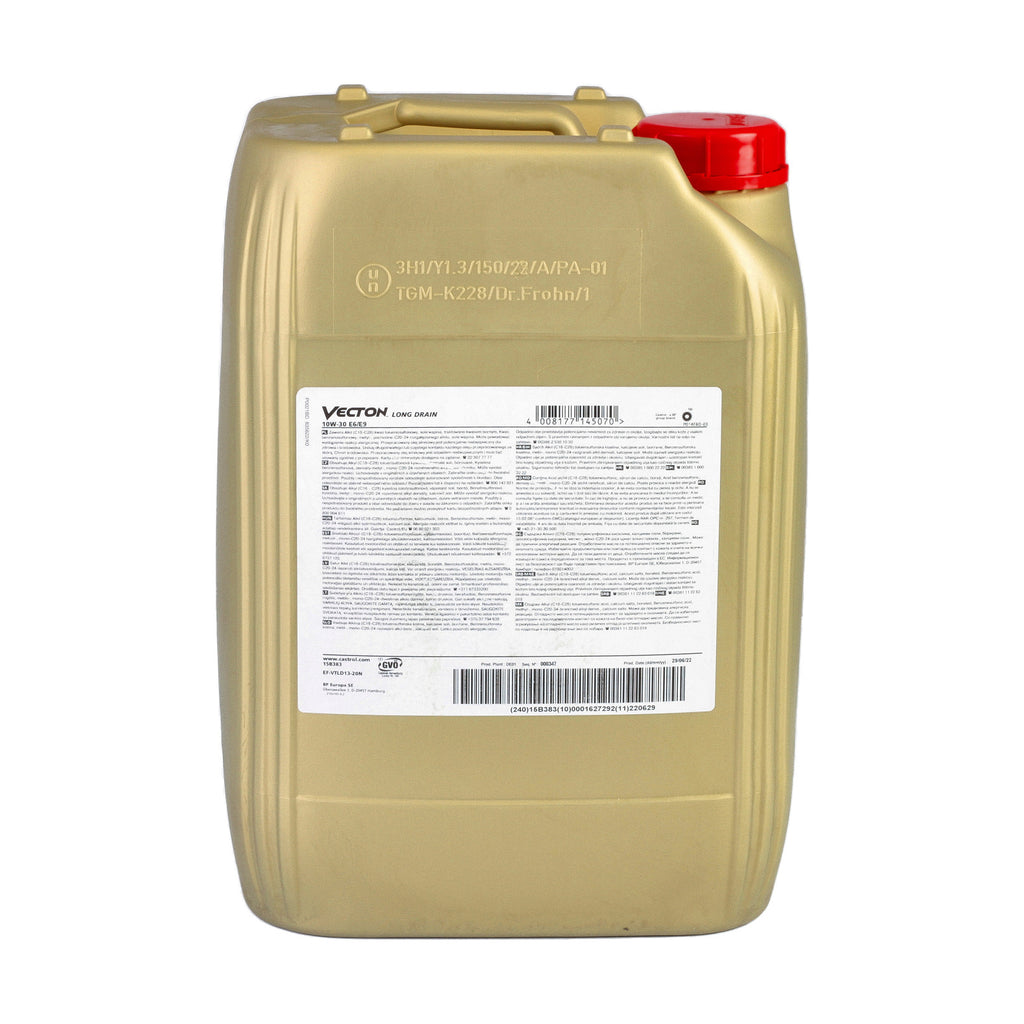 Ulei motor Castrol Vecton Long Drain 10W30 20L - 15B383