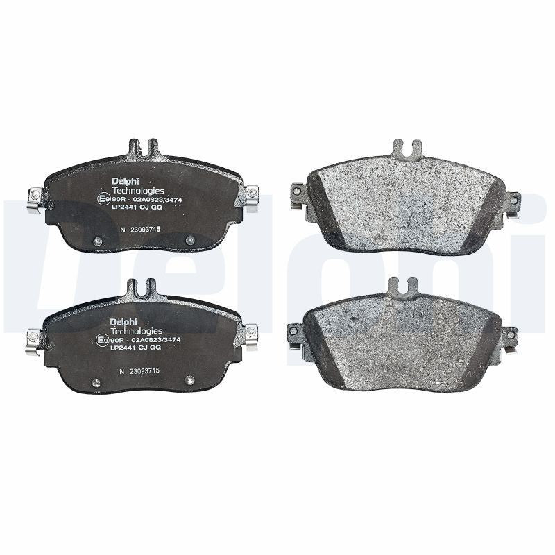 Set placute frana,frana disc LP2441 DELPHI