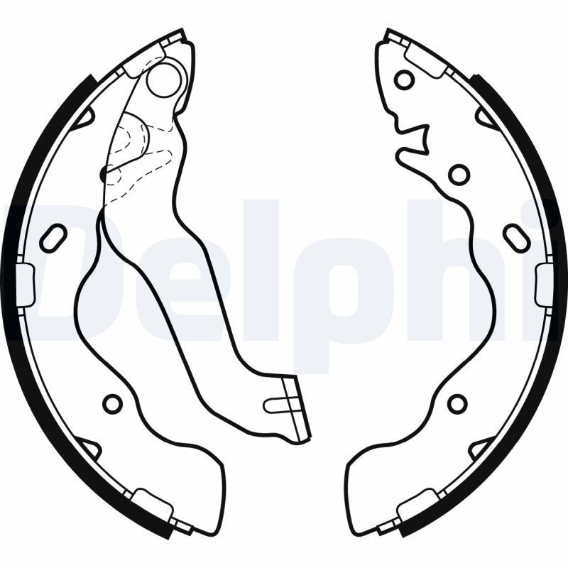 Set saboti frana LS1953 DELPHI