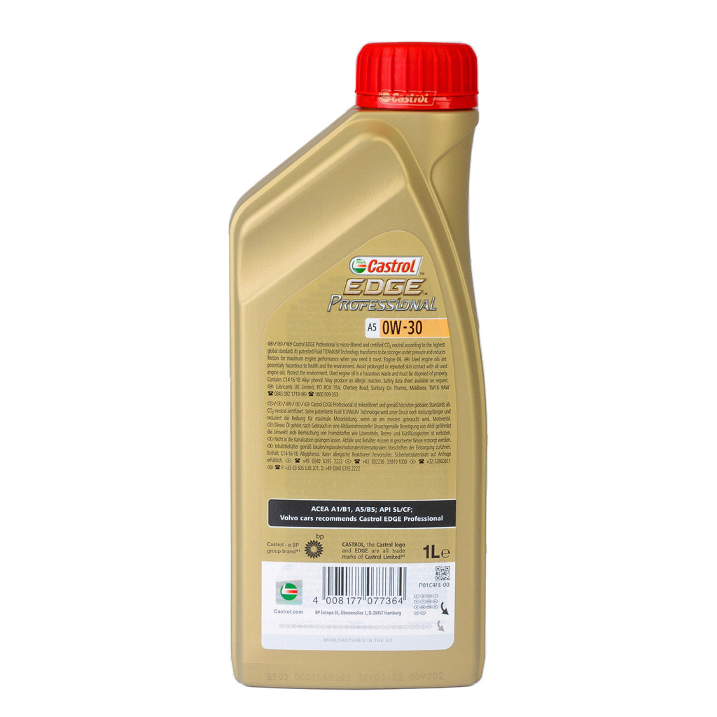 Ulei motor Castrol Edge Professional A5 0W30 1L Castrol Professional - 15AF7A