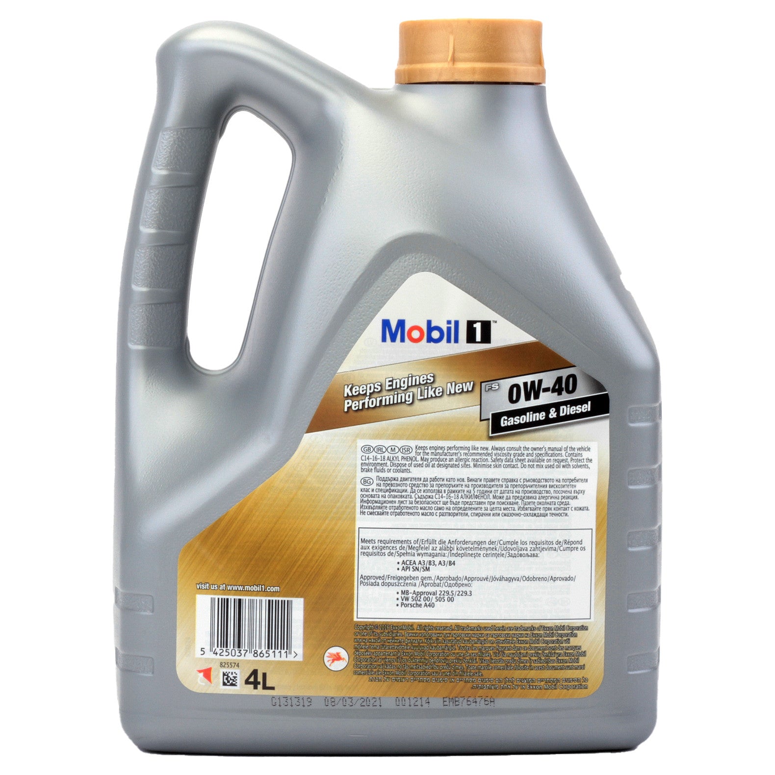 Ulei motor Mobil 1 Fs 0W40 4L - 10428254