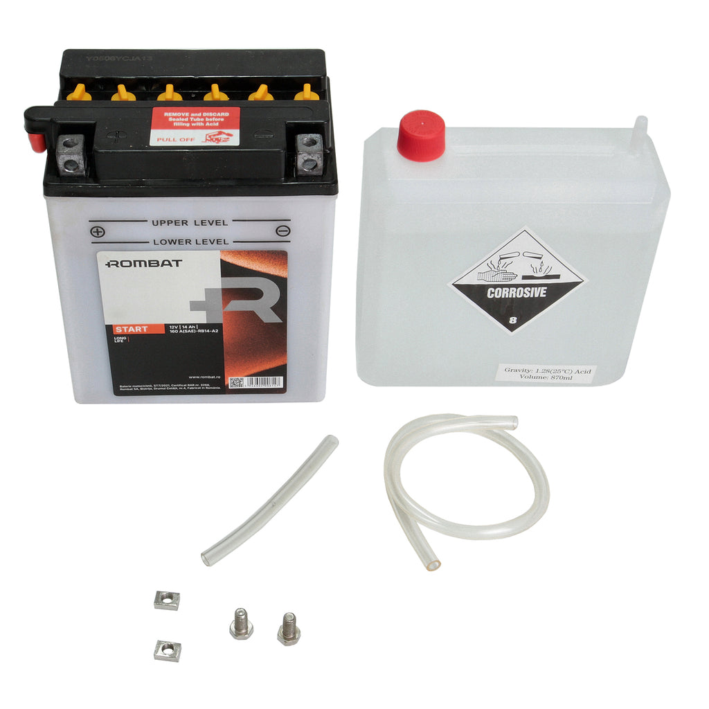 Baterie moto 12Vx14Ah Start GEL RMG14-BS-C Rombat - 300010422