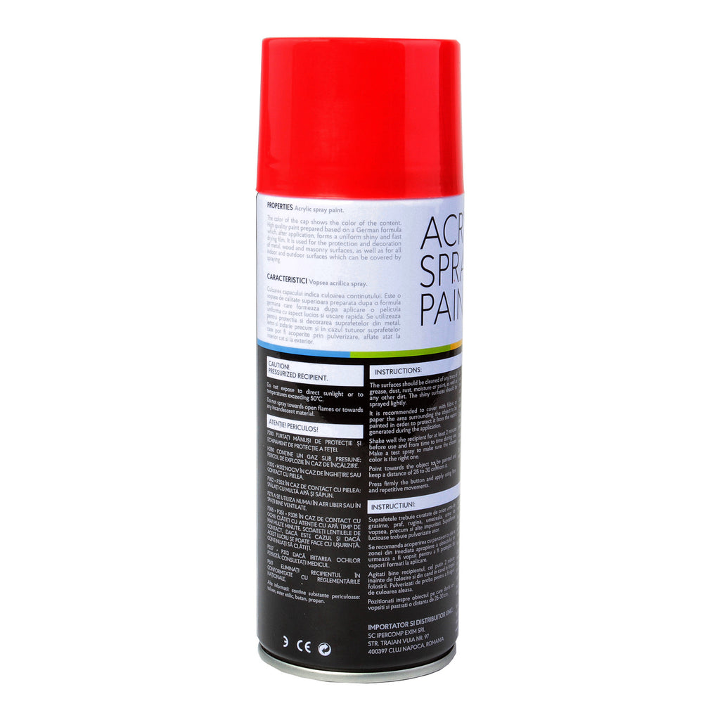 Vopsea spray 450 ml Rosu Passion Noxaro - 11766888