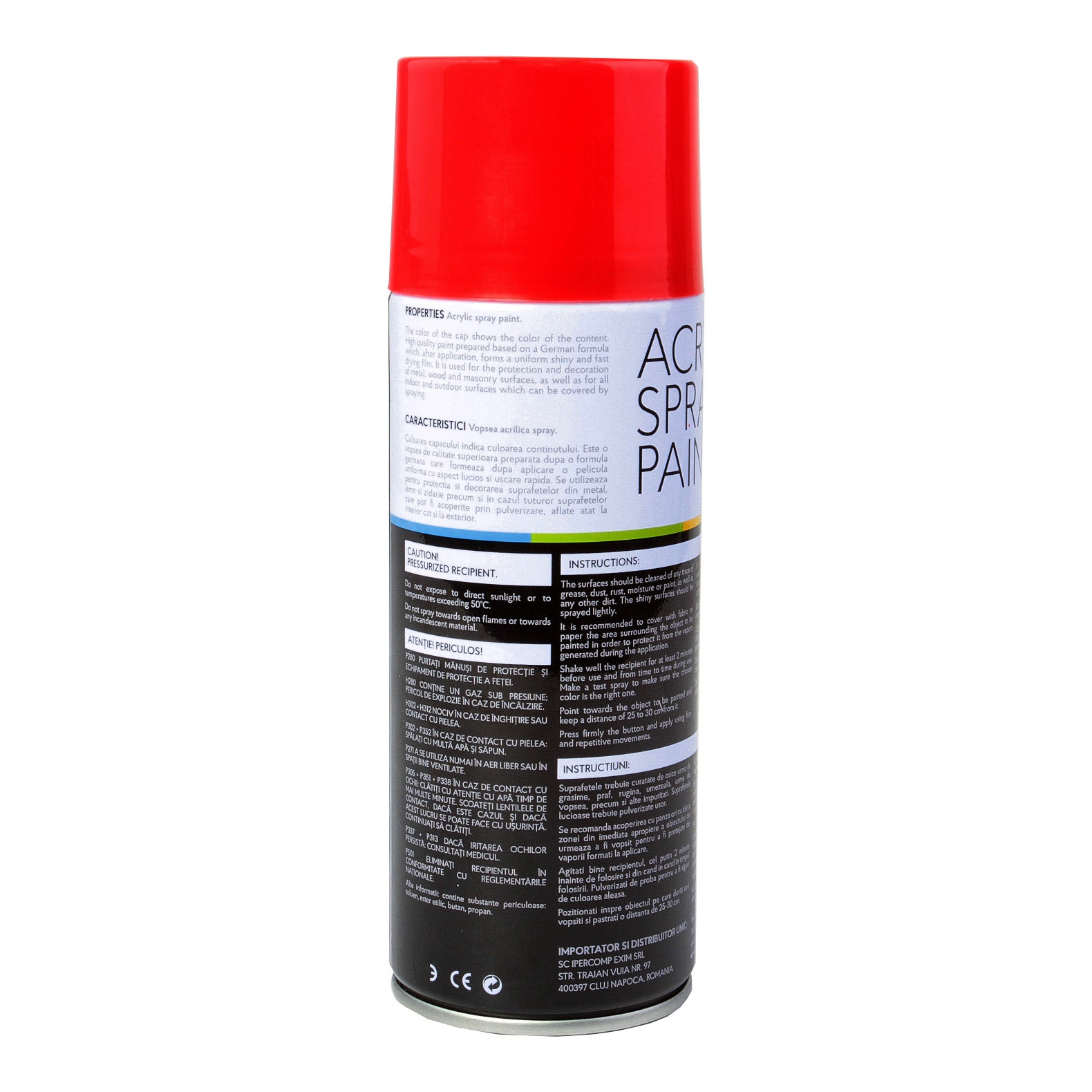 Vopsea spray 450 ml Rosu Passion - 11766888