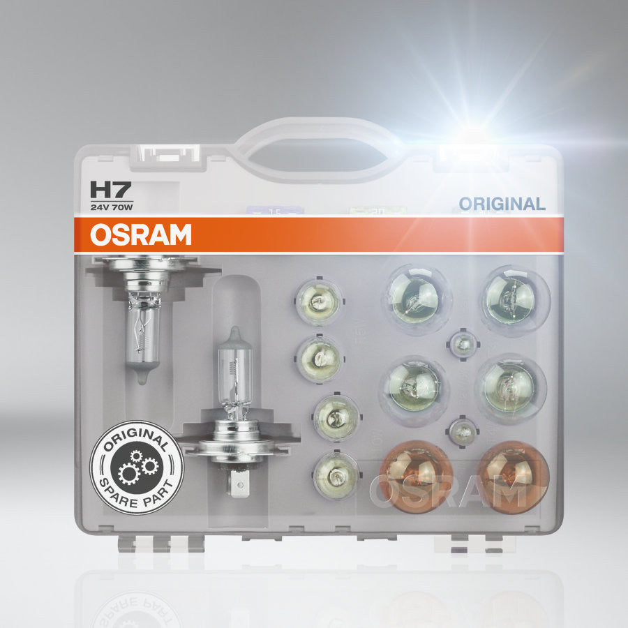 Kit rezerva becuri Osram H7 24V - CLKH724V