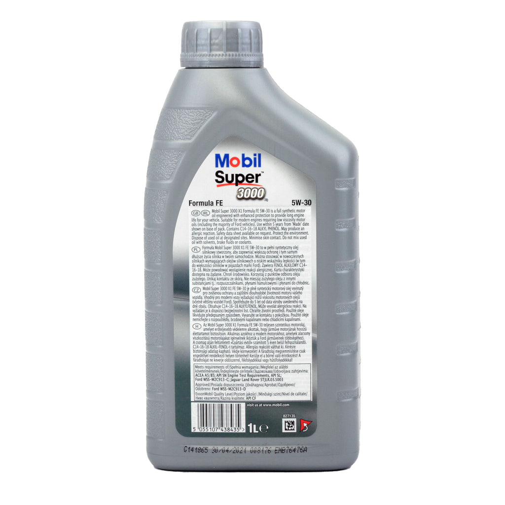 Ulei motor Mobil Super 3000 X1 Formula Fe 5W30 1L - 150577