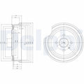 Tambur frana BF367 DELPHI