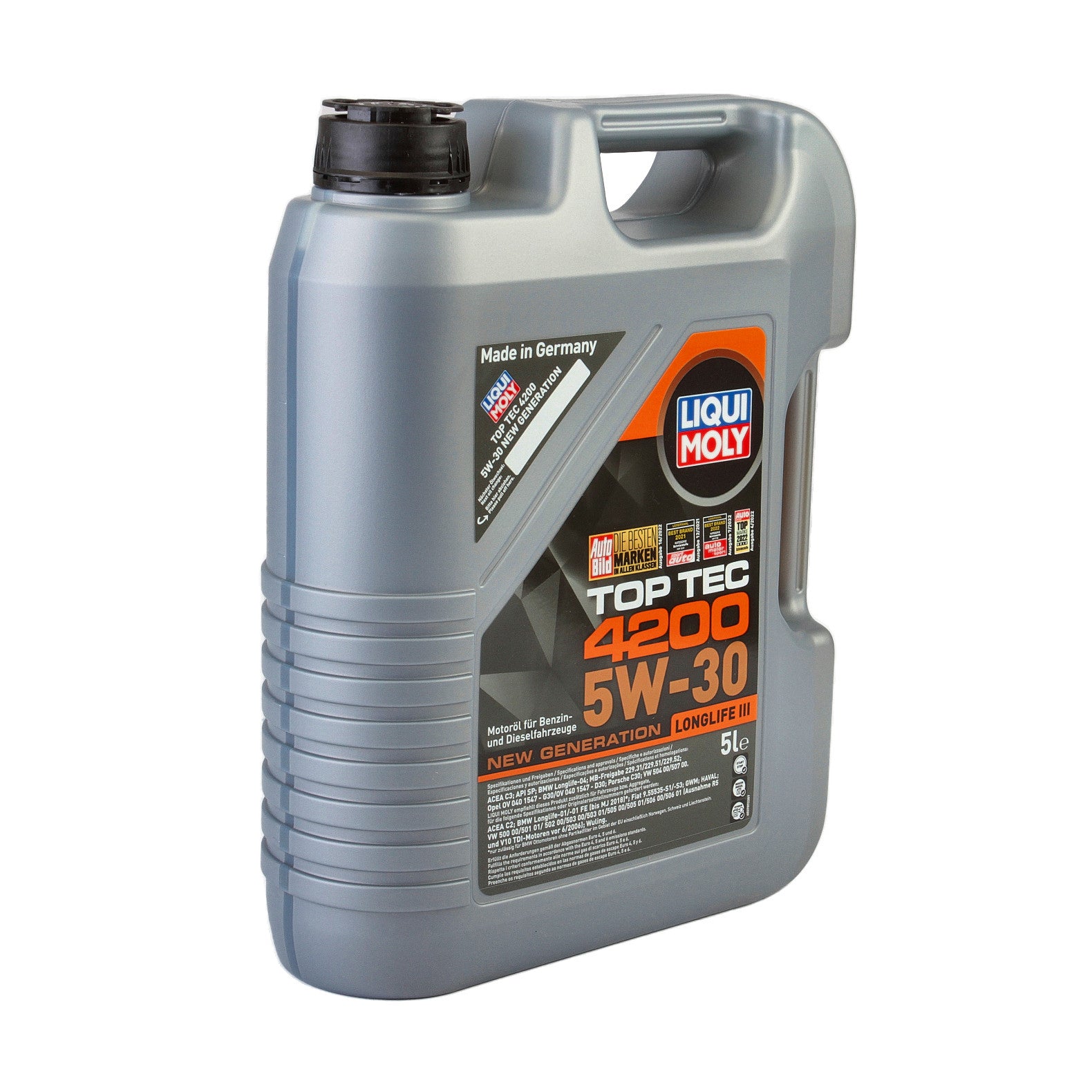 Ulei motor Liqui Moly Top Tec 4200 5W30 (3707) (2693) (8973) 5L - 10730277