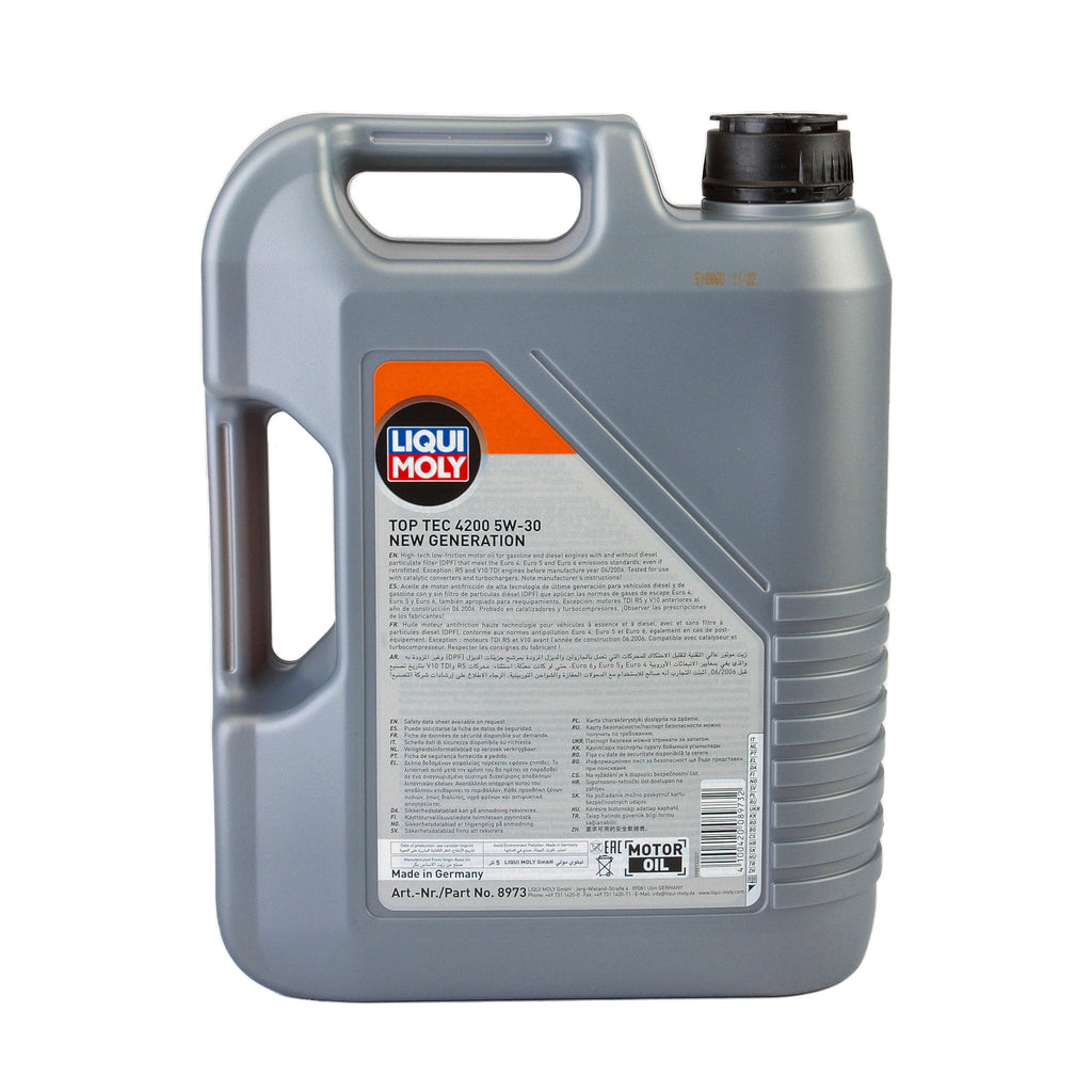 Ulei motor Liqui Moly Top Tec 4200 5W30 (3707) (2693) (8973) 5L