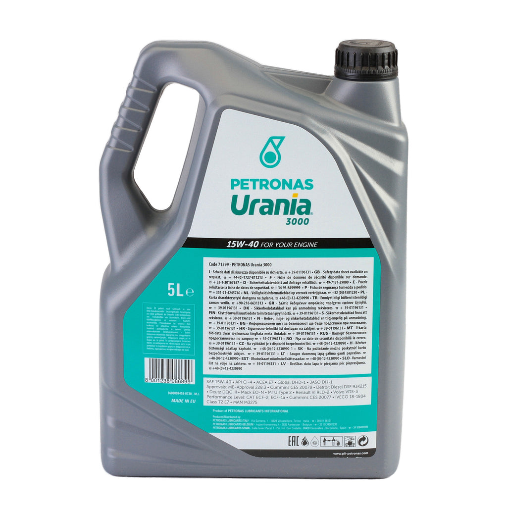 Ulei motor Urania Petronas 3000 15W40 5L - FSEL71599MK2EU