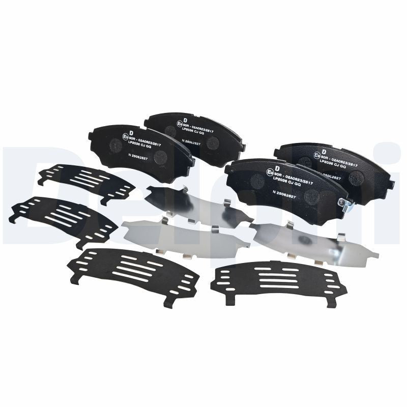 Set placute frana,frana disc LP2036 DELPHI