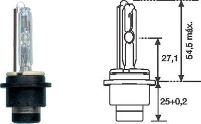 Bec Xenon D2S 85V 35W P32d-2 - 10211977