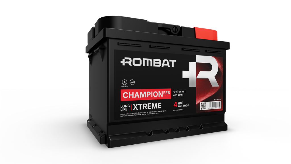 Acumulator Rombat Champion 64 Ah [Start-Stop] - 5643H20065