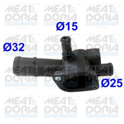 Flansa lichid racire 93122 MEAT & DORIA