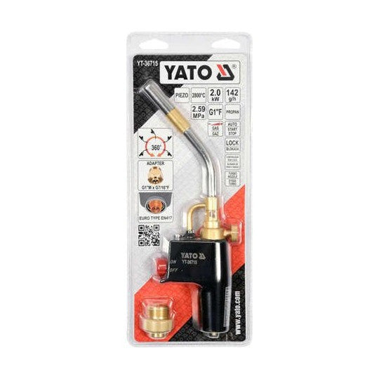 YATO ARZATOR GAZ PIEZO 2KW - YT36715