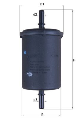 filtru combustibil KL 248 MAHLE