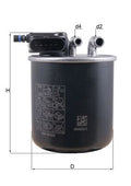 filtru combustibil KL 942 MAHLE