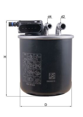 filtru combustibil KL 942 MAHLE