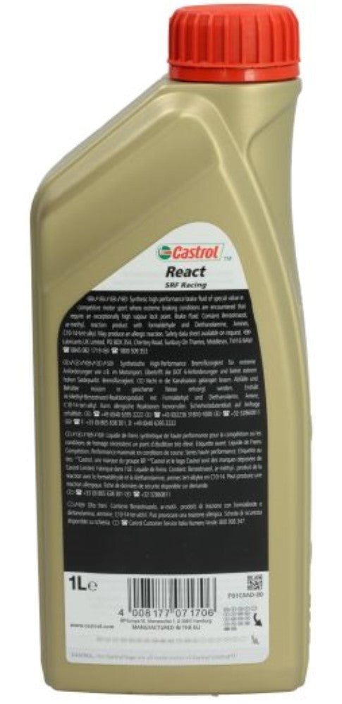 Lichid de frana Castrol React SRF Racing DOT 4 1L - 15F1D0
