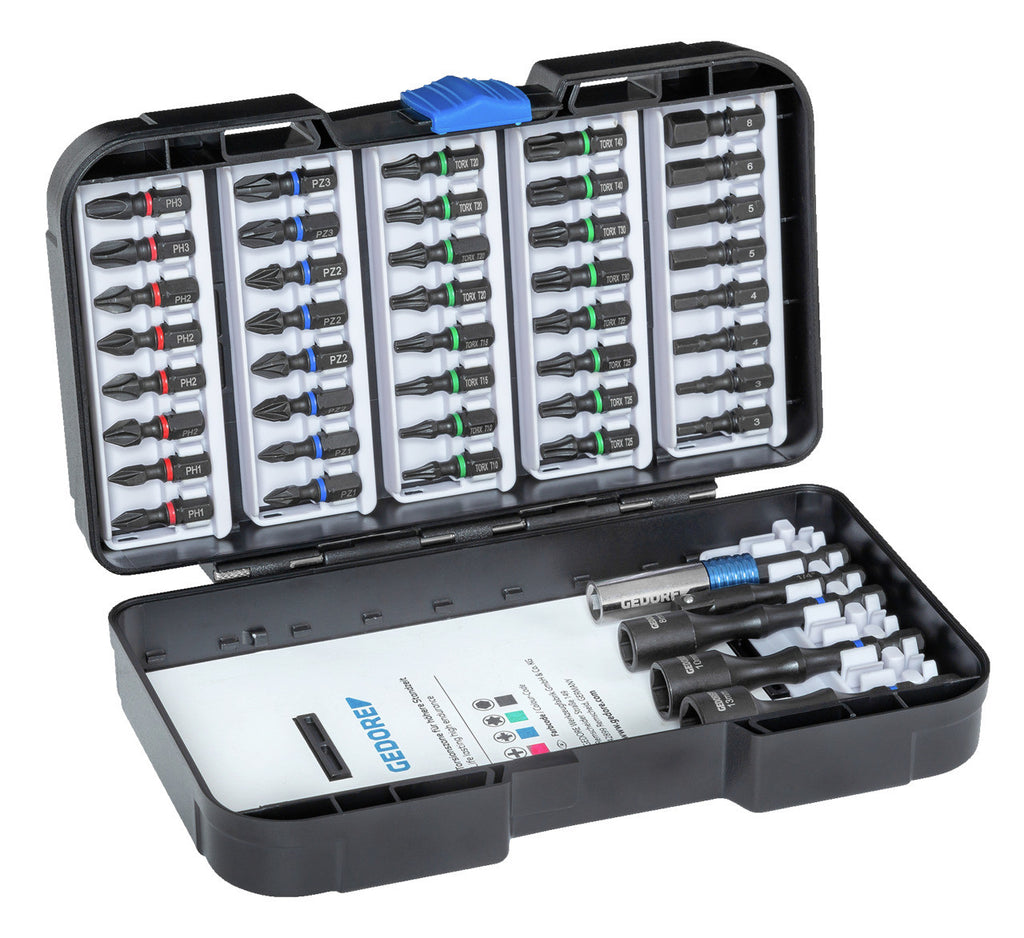 Set biti de impact, 45 piese Gedore - 3459519