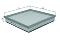 Filtru aer LX 3888 MAHLE