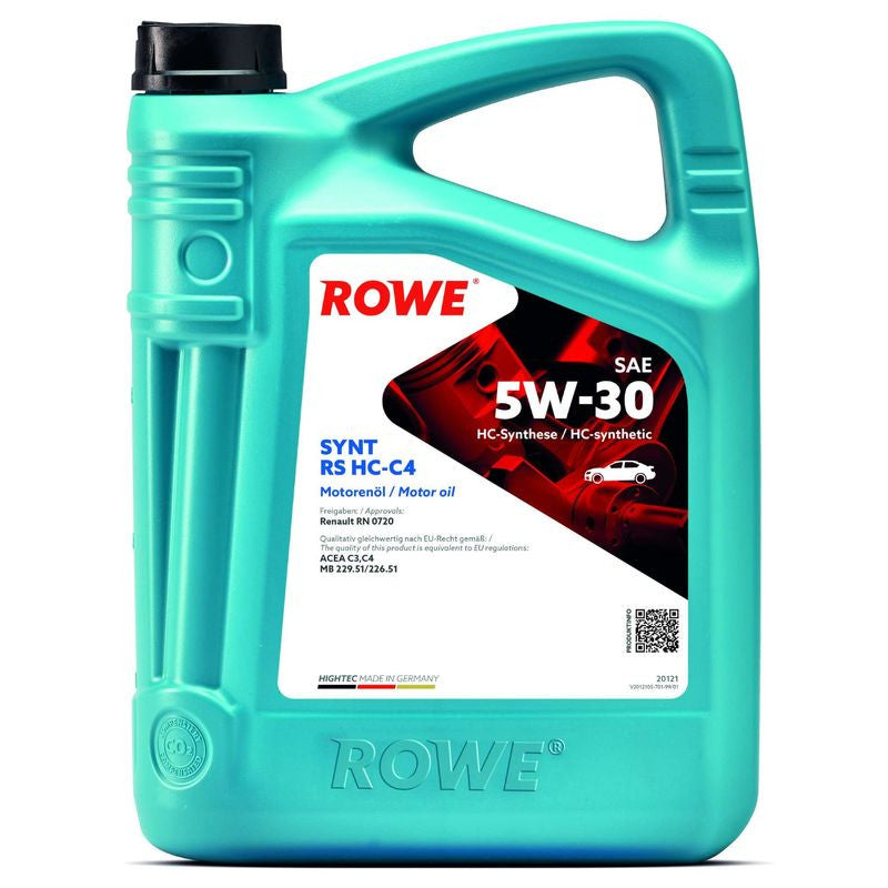 ULEI MOTOR TURISME ROWE HIGHTEC SYNT RS SAE 5W30 HC-C4 5L - 12719375