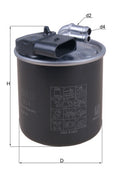 filtru combustibil KL 914 MAHLE