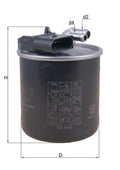 filtru combustibil KL 950 MAHLE