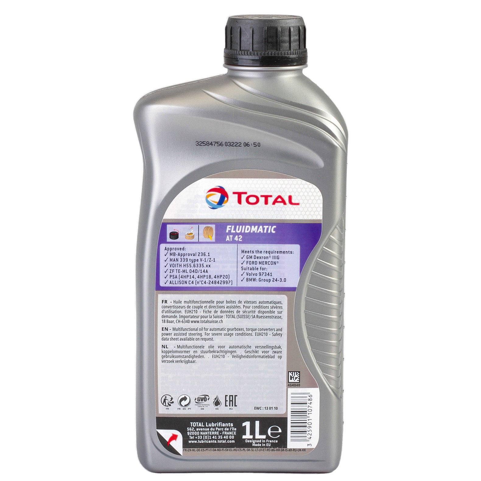 Ulei cutie viteze automată Total FluidMatic AT 42  1L - 10451613
