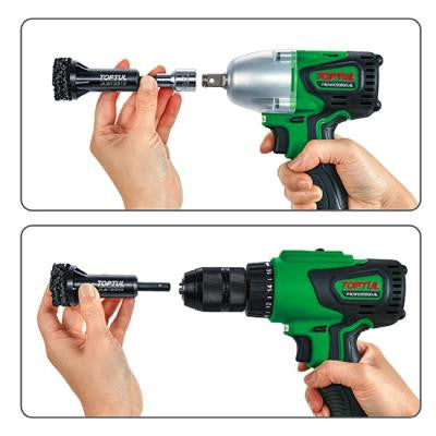 Set de polizor butuc roata 14 buc Toptul - JGAS1401