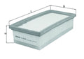 Filtru aer LX 4149 MAHLE