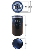 filtru combustibil KC 117 MAHLE