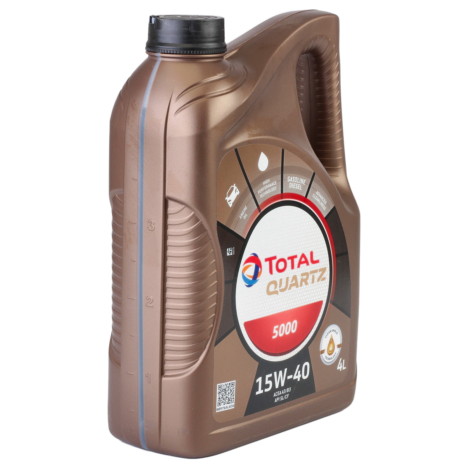 Ulei motor Total Quartz 5000 15W40 4L - 10451556