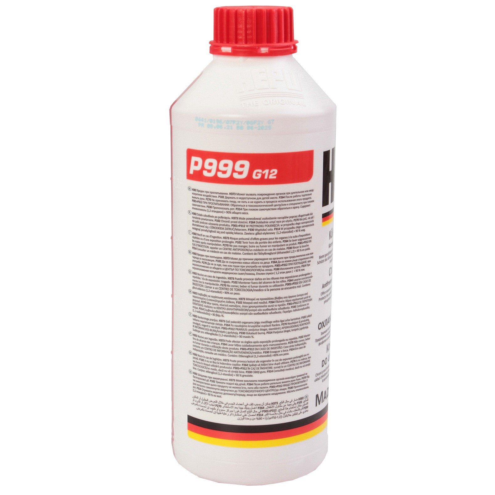 ANTIGEL CONCENTRAT HEPU G12 1,5L