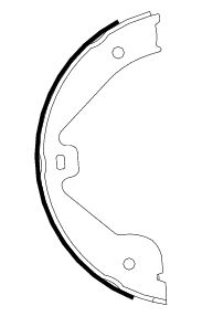 Set saboti frana, frana de mana 91062400 TEXTAR