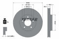 Disc frana 92116005 TEXTAR