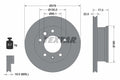 Disc frana 92131503 TEXTAR