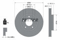 Disc frana 92133905 TEXTAR