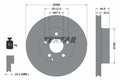 Disc frana 92159603 TEXTAR