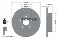 Disc frana 92162103 TEXTAR