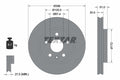 Disc frana 92186905 TEXTAR