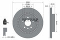 Disc frana 92196403 TEXTAR