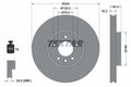 Disc frana 92230305 TEXTAR