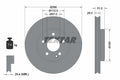 Disc frana 92241603 TEXTAR