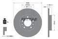 Disc frana 92268003 TEXTAR