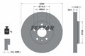 Disc frana 92268803 TEXTAR