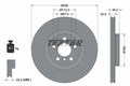 Disc frana 92274405 TEXTAR