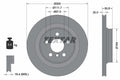 Disc frana 92274503 TEXTAR