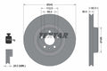 Disc frana 92294305 TEXTAR